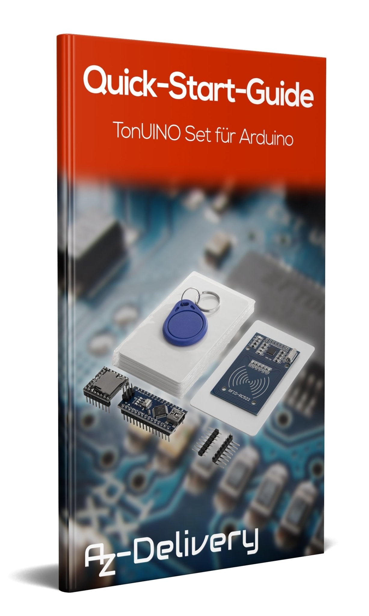 TonUINO Set (Mp3 Player, Nano V3.0, RFID Kit und 10 x 13,56 MHz RFID Karten) - AZ-Delivery