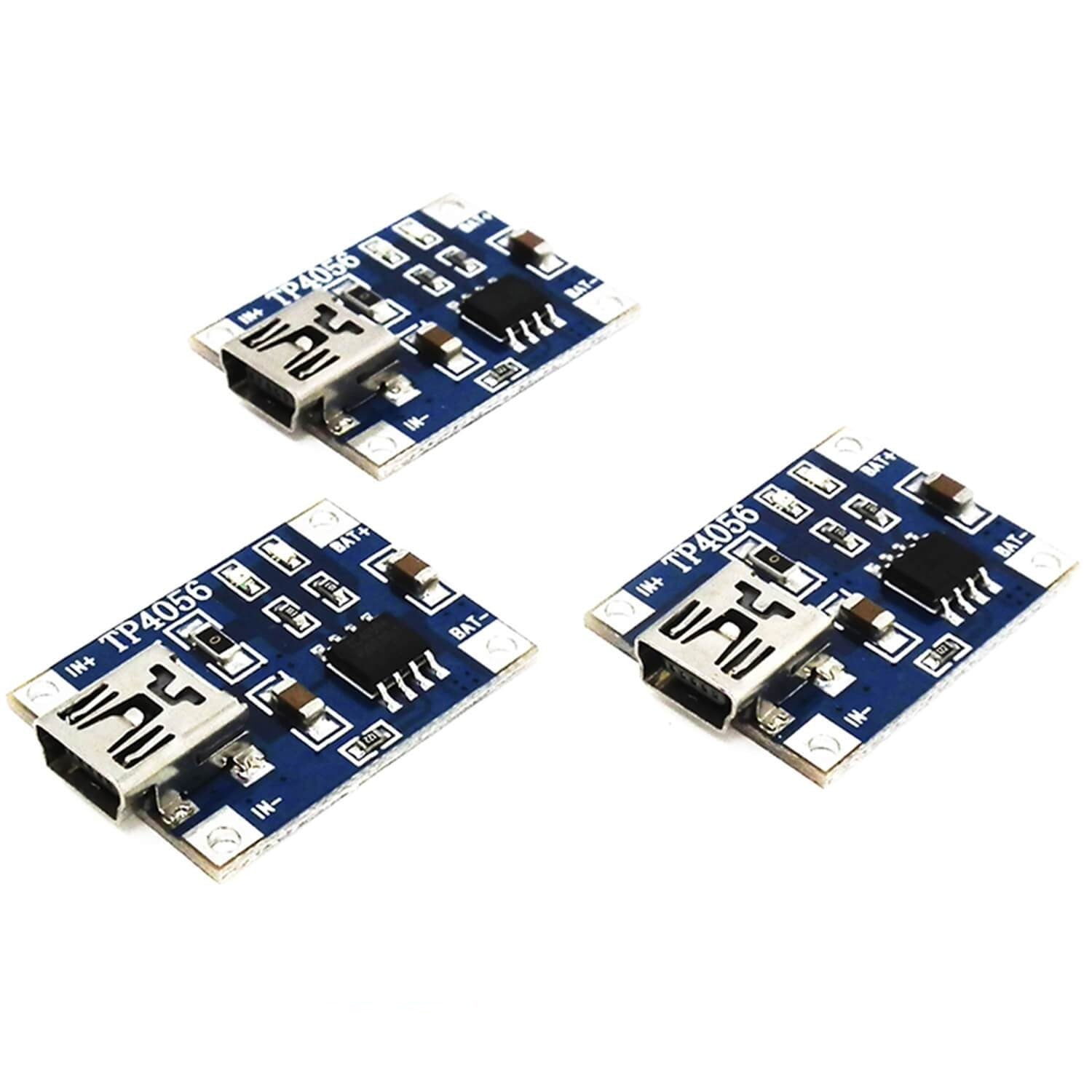 TP4056 Mini USB 5V 1A Laderegler Lithium Li - Ion Batterie Charger Modul - AZ-Delivery