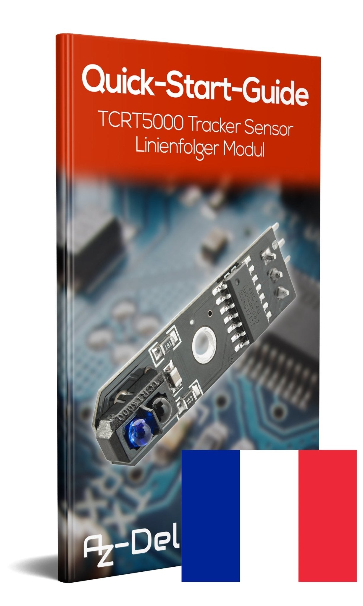 Tracker Sensor TCRT5000 Linienfolger Modul - AZ-Delivery