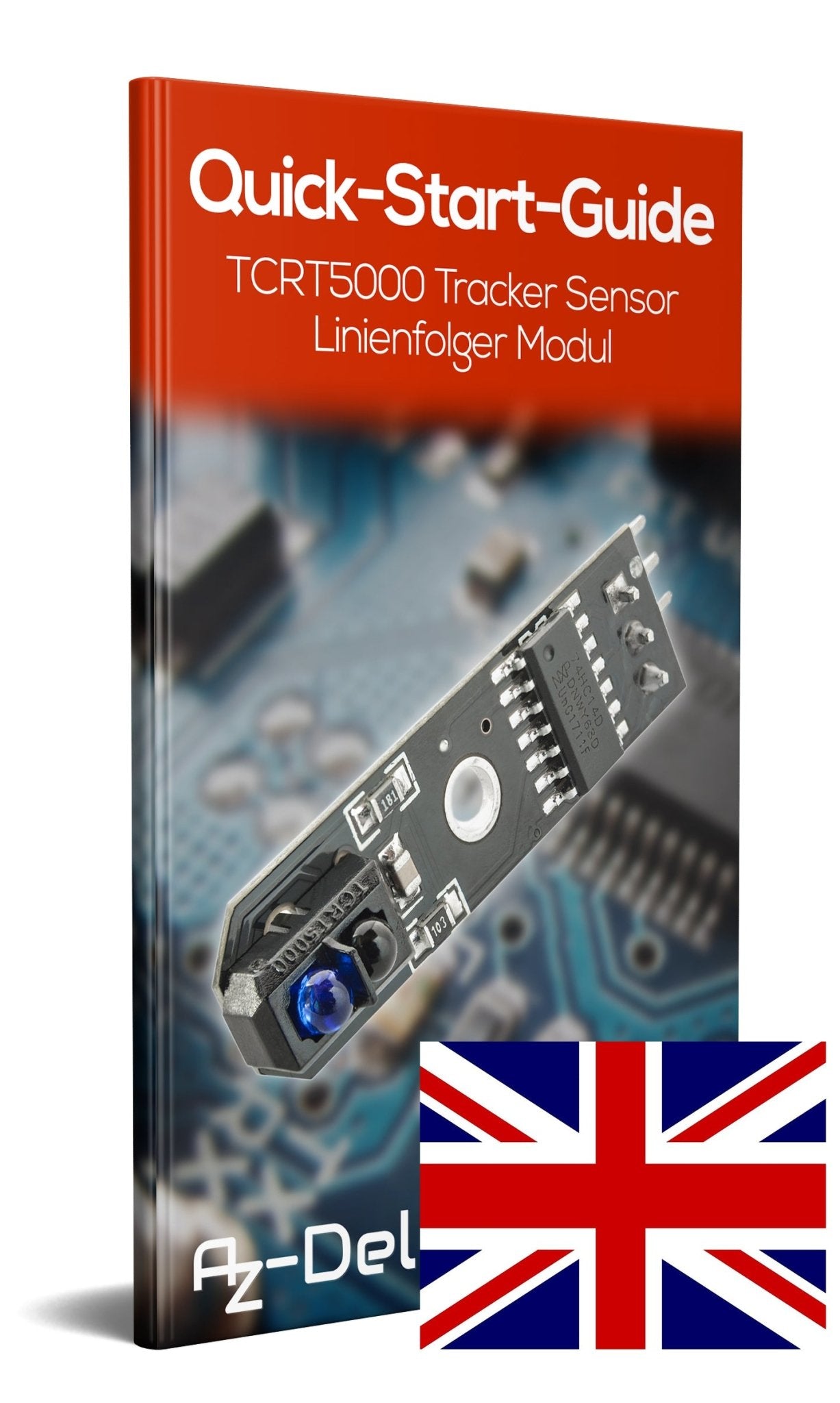 Tracker Sensor TCRT5000 Linienfolger Modul - AZ-Delivery