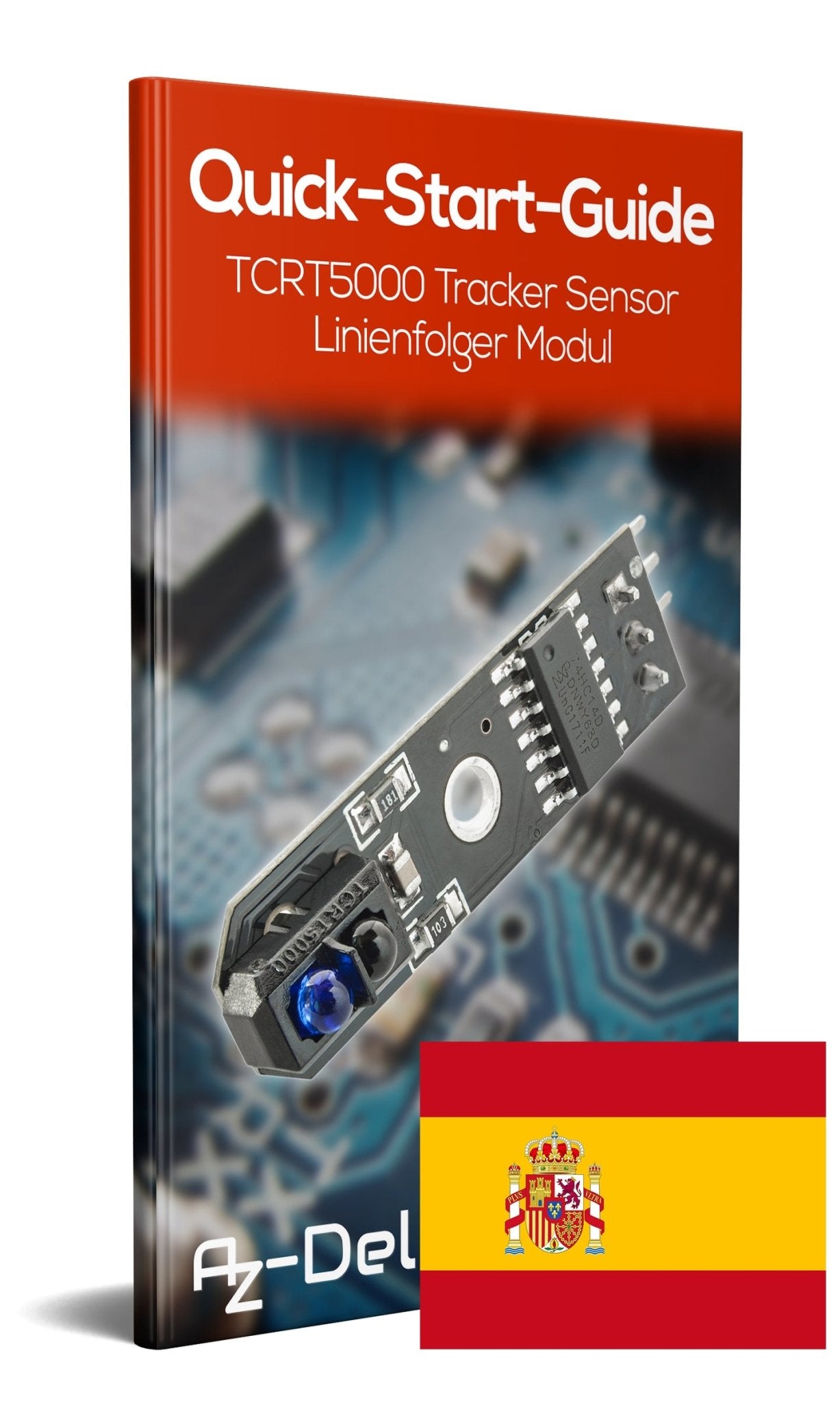 Tracker Sensor TCRT5000 Linienfolger Modul - AZ-Delivery