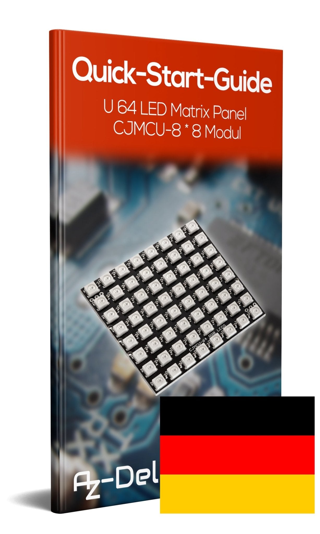 U 64 LED Matrix Panel CJMCU-8x8 Modul für Raspberry Pi - AZ-Delivery