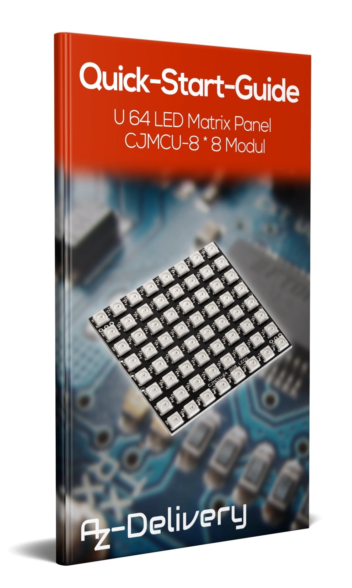 U 64 LED Matrix Panel CJMCU-8x8 Modul für Raspberry Pi - AZ-Delivery