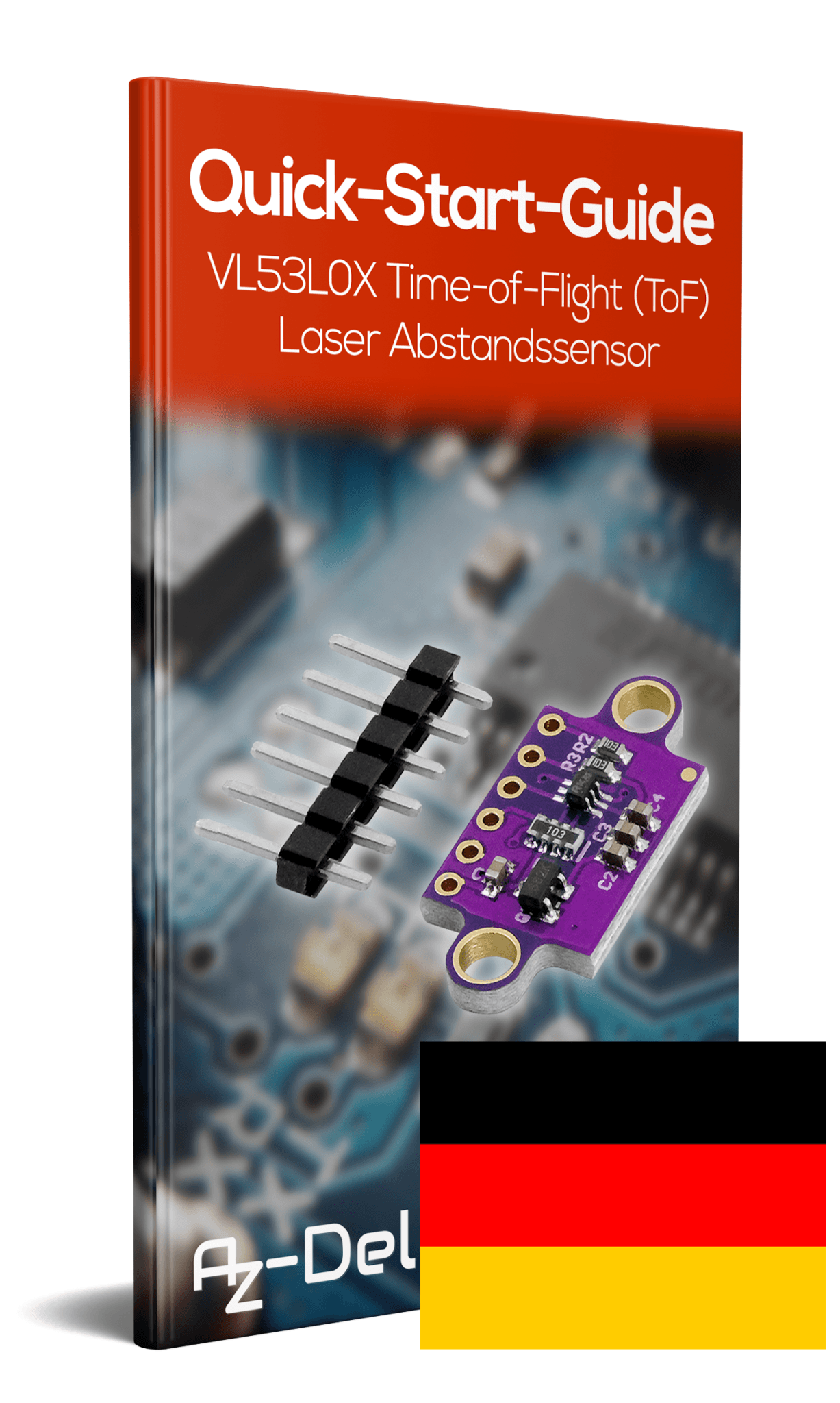 VL53L0X Time-of-Flight (ToF) Laser Abstandssensor - AZ-Delivery