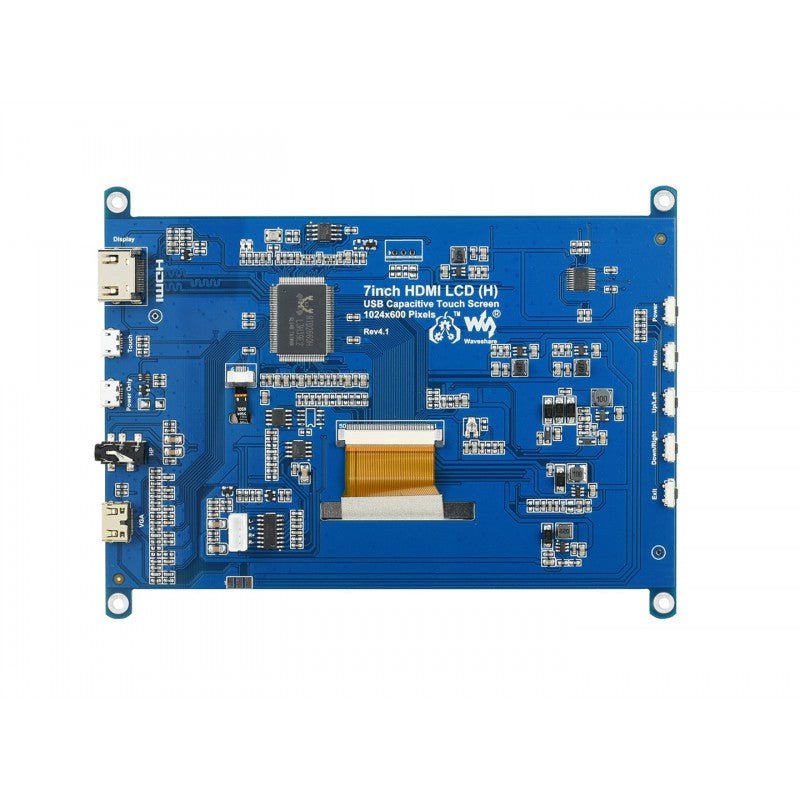5inch Display for Raspberry Pi, 800×480, DPI Interface, IPS, No Touch 5inch Display for Raspberry Pi, 800×480, DPI Interface, IPS, No Touch