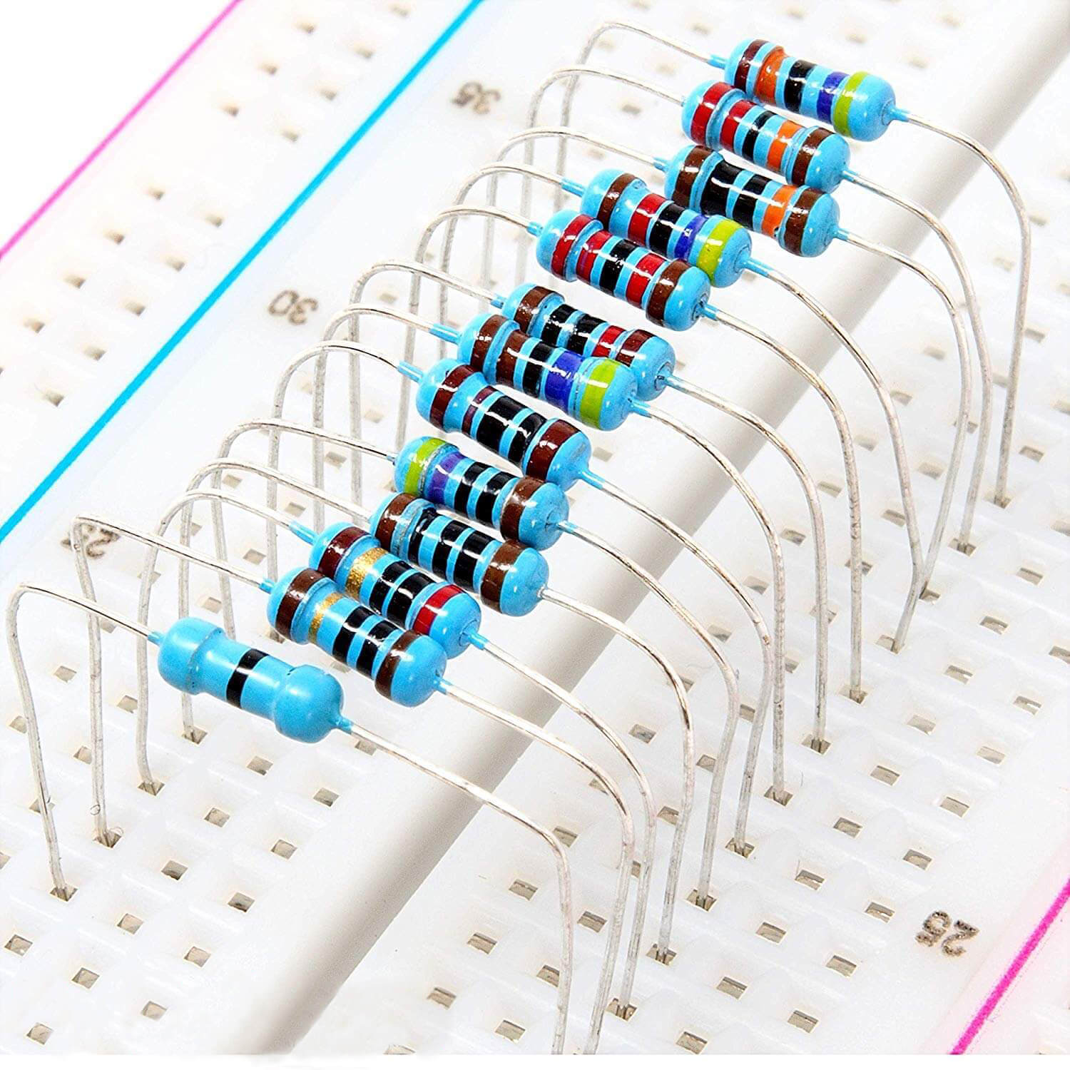 Widerstände Resistor Kit 525 Stück Widerstand Sortiment, 0 Ohm -1M Ohm - AZ-Delivery