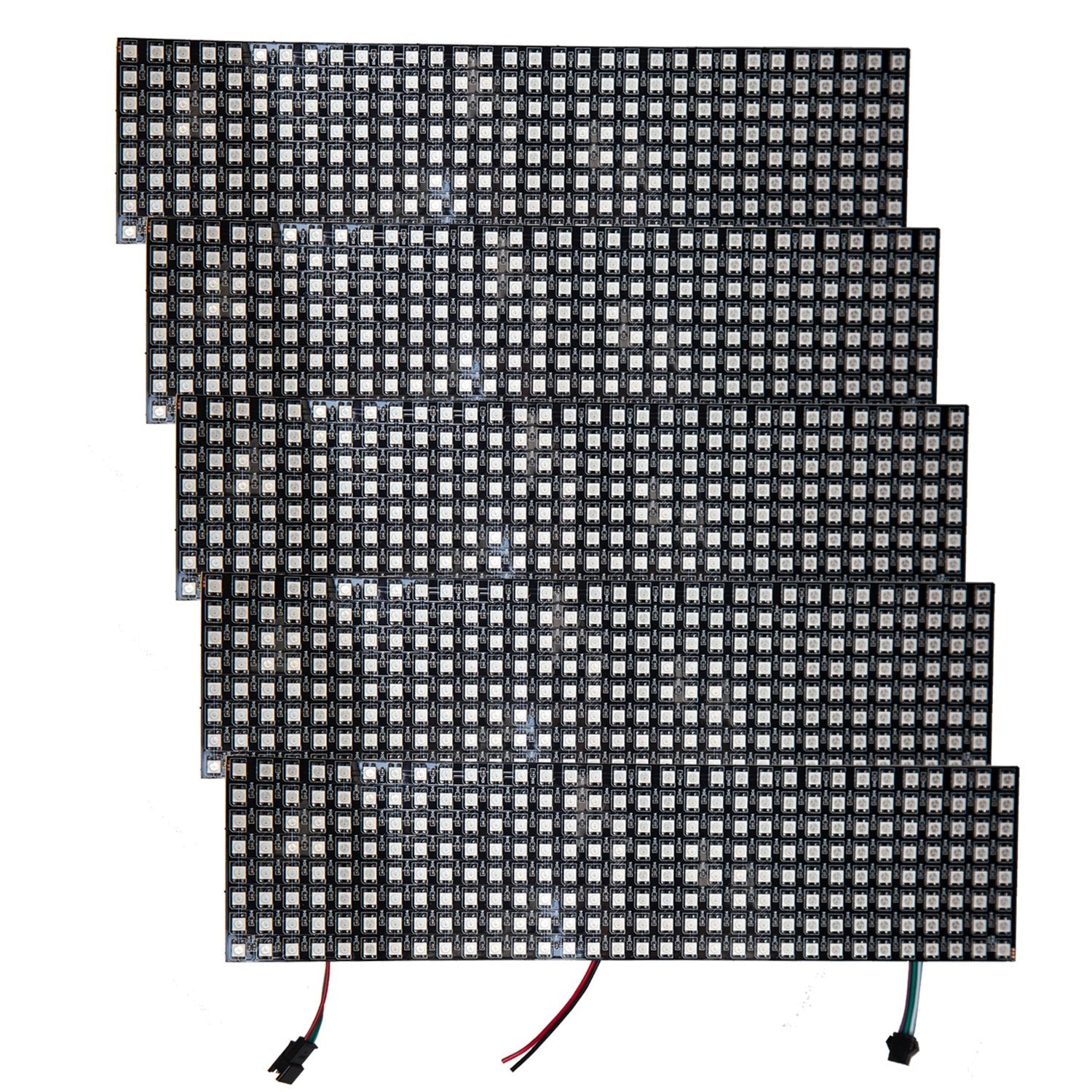 アクセサリー LED Matrix Panel 16x96 120x595mm Amazon | BTF-LIGHTING WS2812B ECO RGB合金ワイヤー 16X16cm